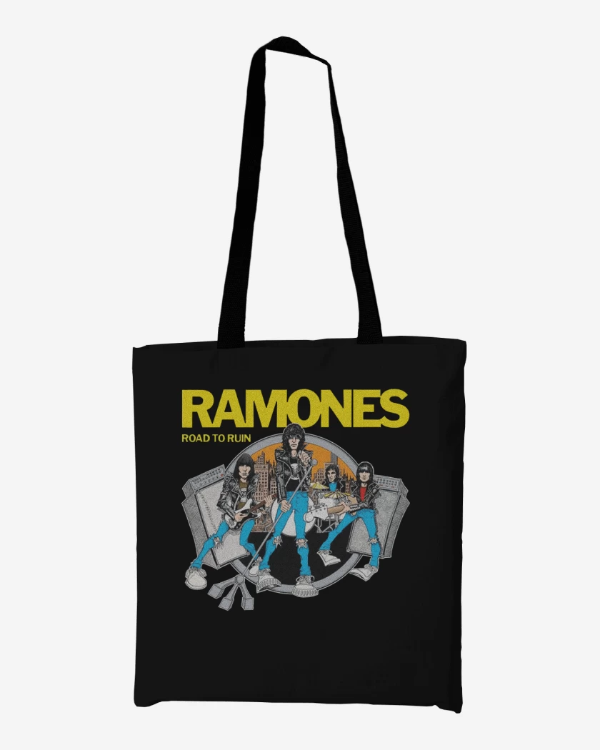 Totebag Ramones road to ruin