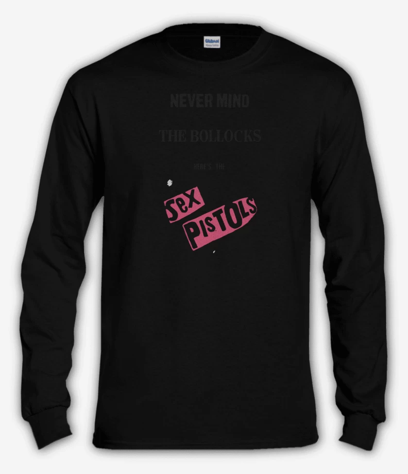 Polera manga larga Negro de Sex pistols