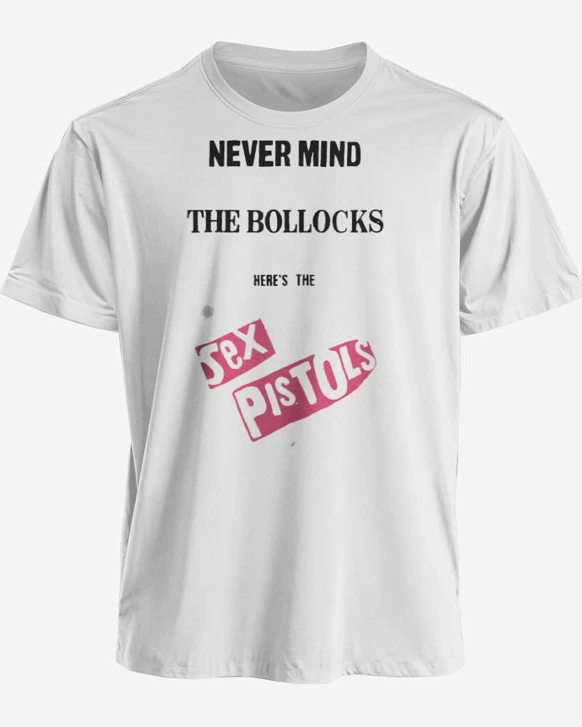 Polera premium Blanco de Sex pistols