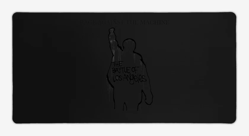 Mouse pad Gamer Rage against the machine Battle of Los Angele