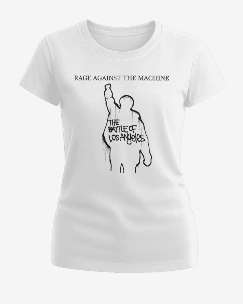 Polera de Mujer Rage against the machine Battle of Los Angele