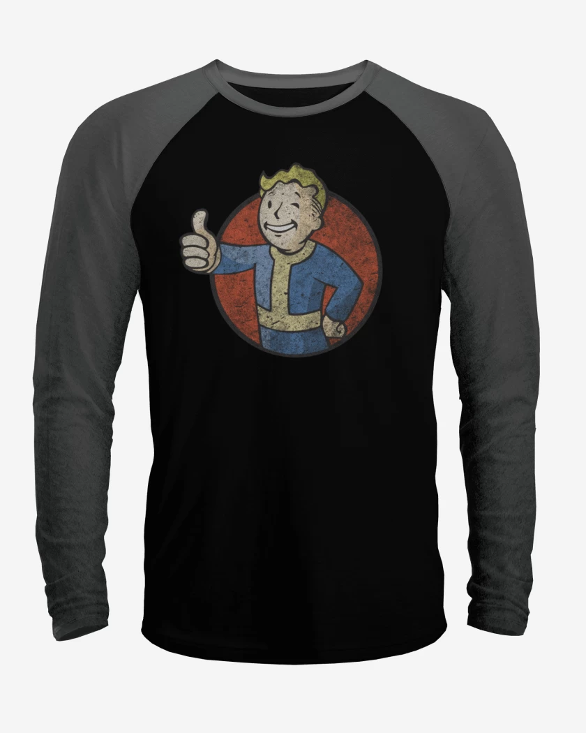 Polera Raglan Fallout Fullcolor