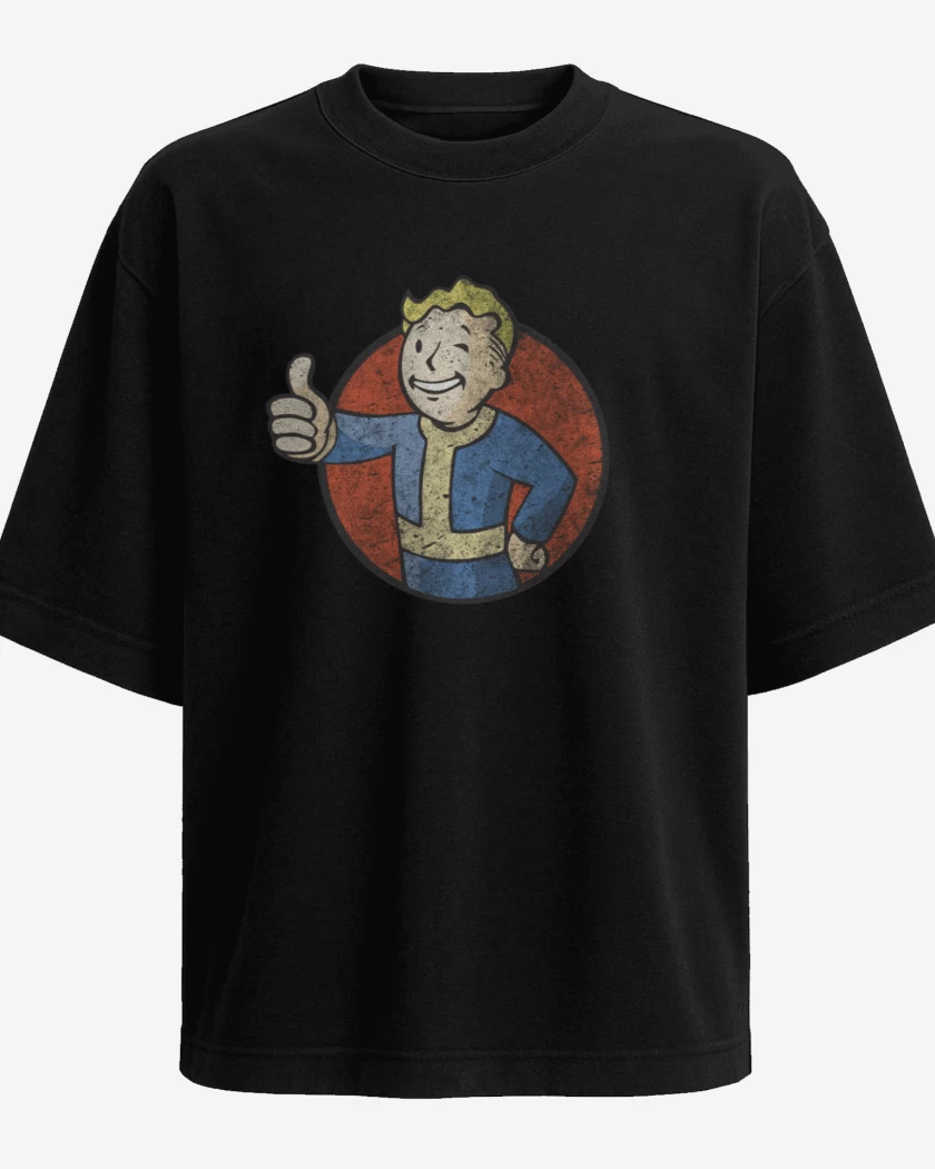 Polera Oversize Fallout Fullcolor