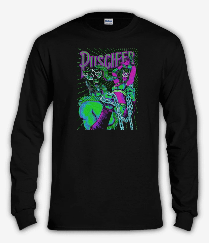 Polera manga larga Negro de Puscifer