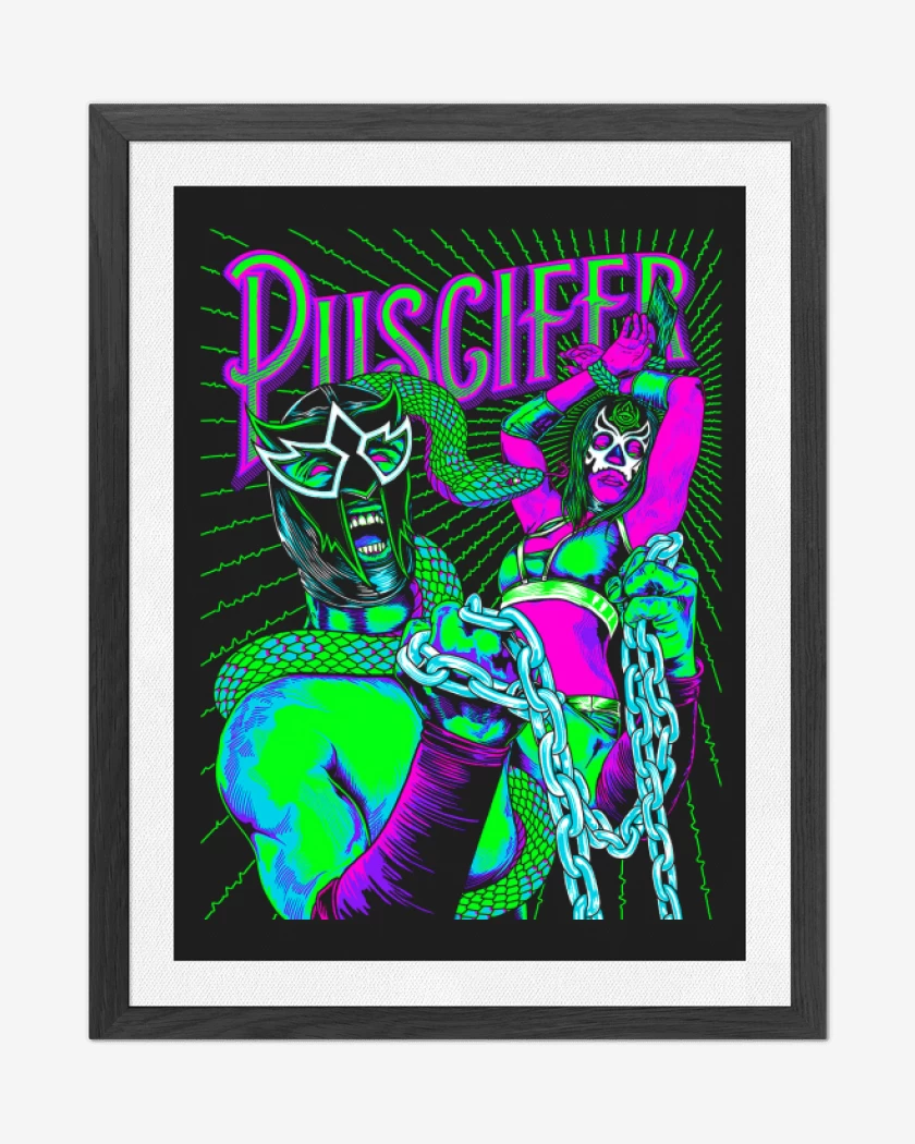 Cuadro decorativo Negro de Puscifer