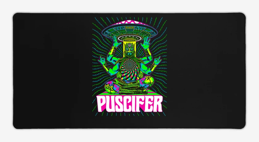 Mouse pad Gamer Negro de Puscifer 2