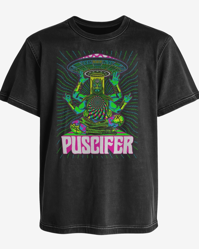 Polera desgastada Puscifer 2