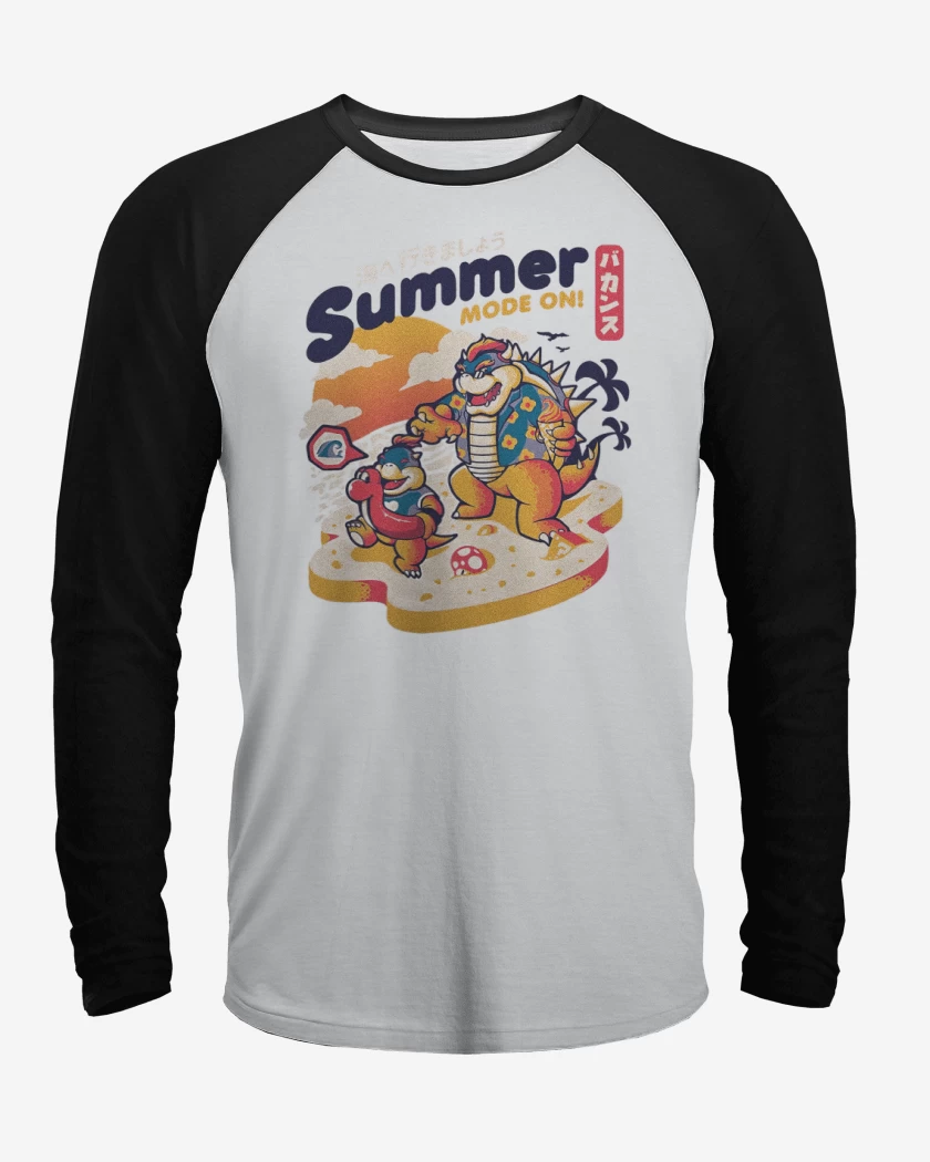 Polera Raglan Bowser Veraniego