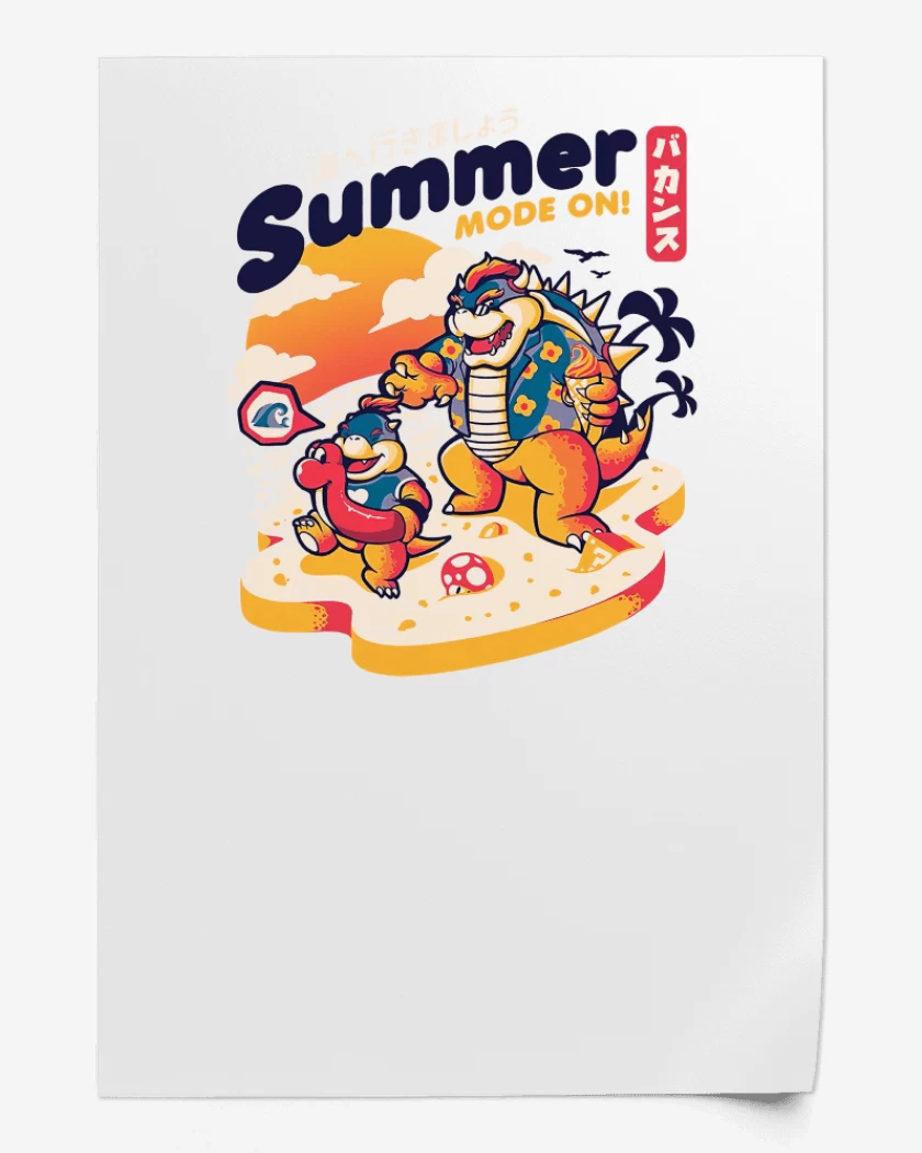 Print Bowser Veraniego
