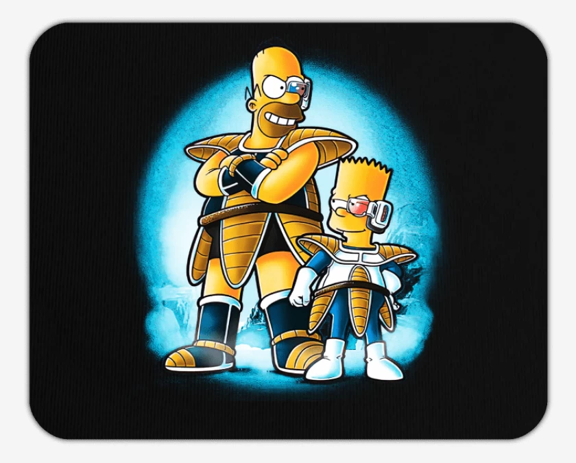 Mousepad Los Saiyajimpson