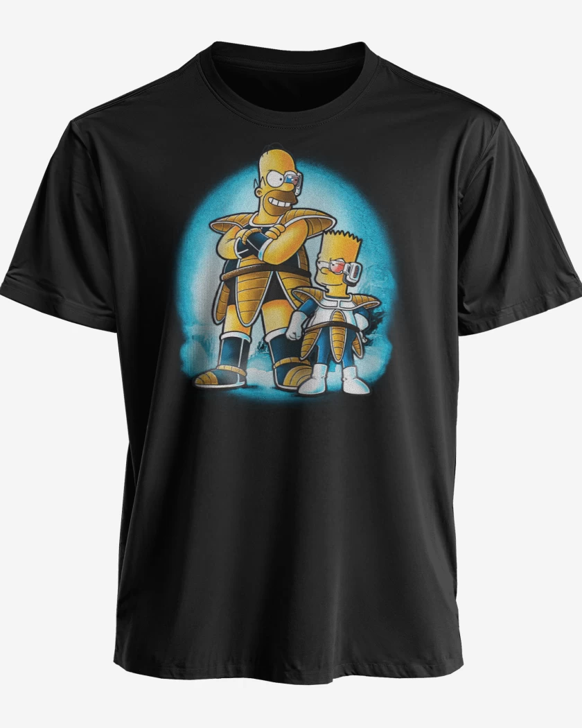Polera premium Negro de Los Saiyajimpson