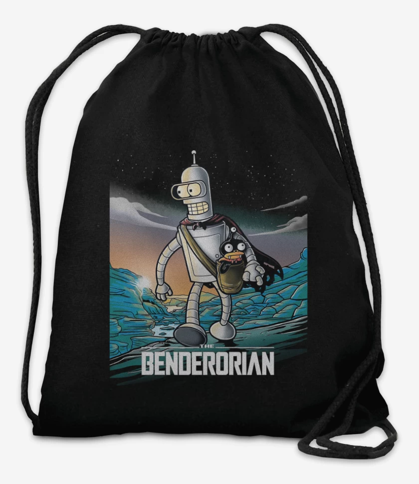 Mochila Negro de The Benderlorian