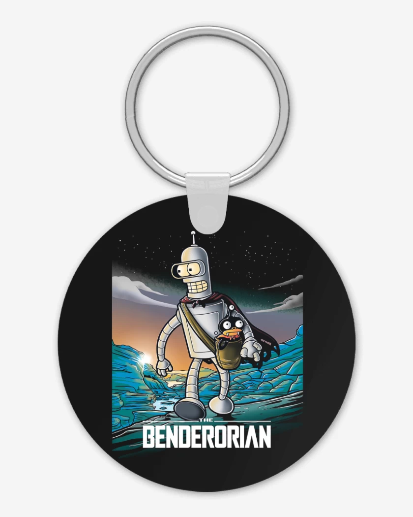 Llavero Negro de The Benderlorian