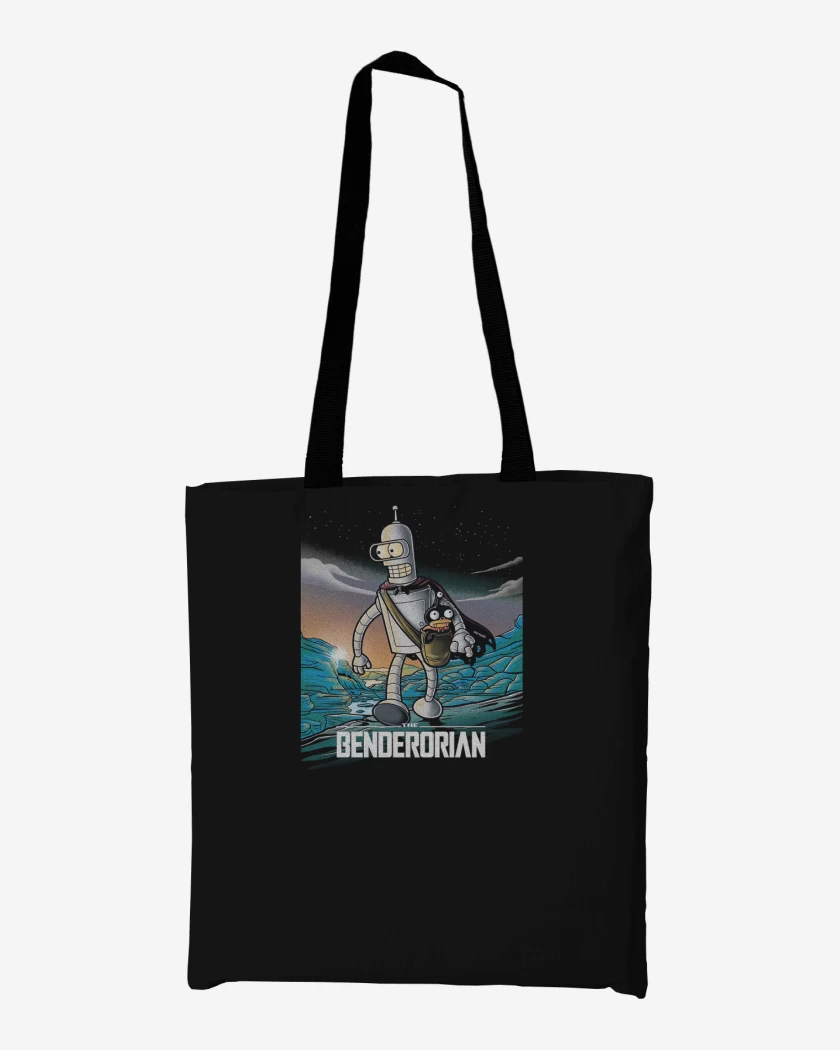 Totebag Negro de The Benderlorian