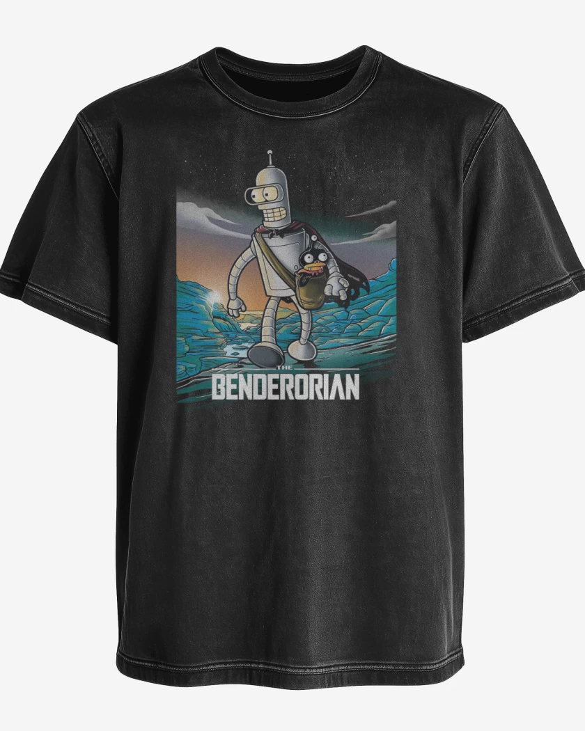 Polera desgastada The Benderlorian