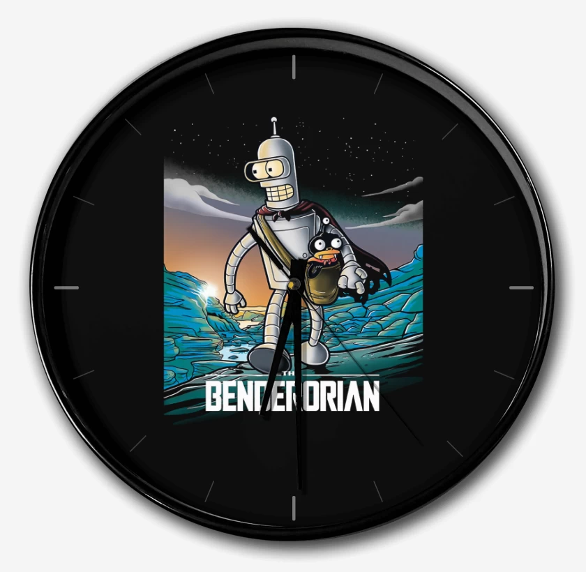 Reloj Negro de The Benderlorian