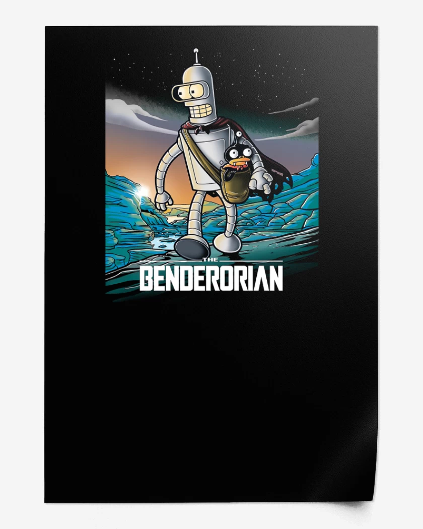 Print Negro de The Benderlorian