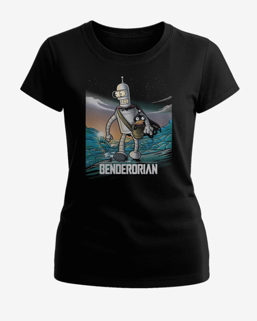 Polera de Mujer Negro de The Benderlorian