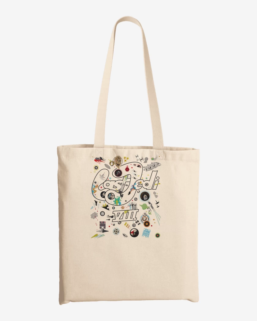 Totebag Blanco de Led Jedi VIII