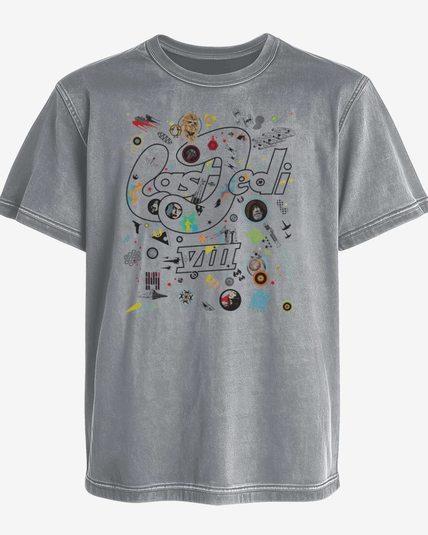 Polera desgastada Led Jedi VIII