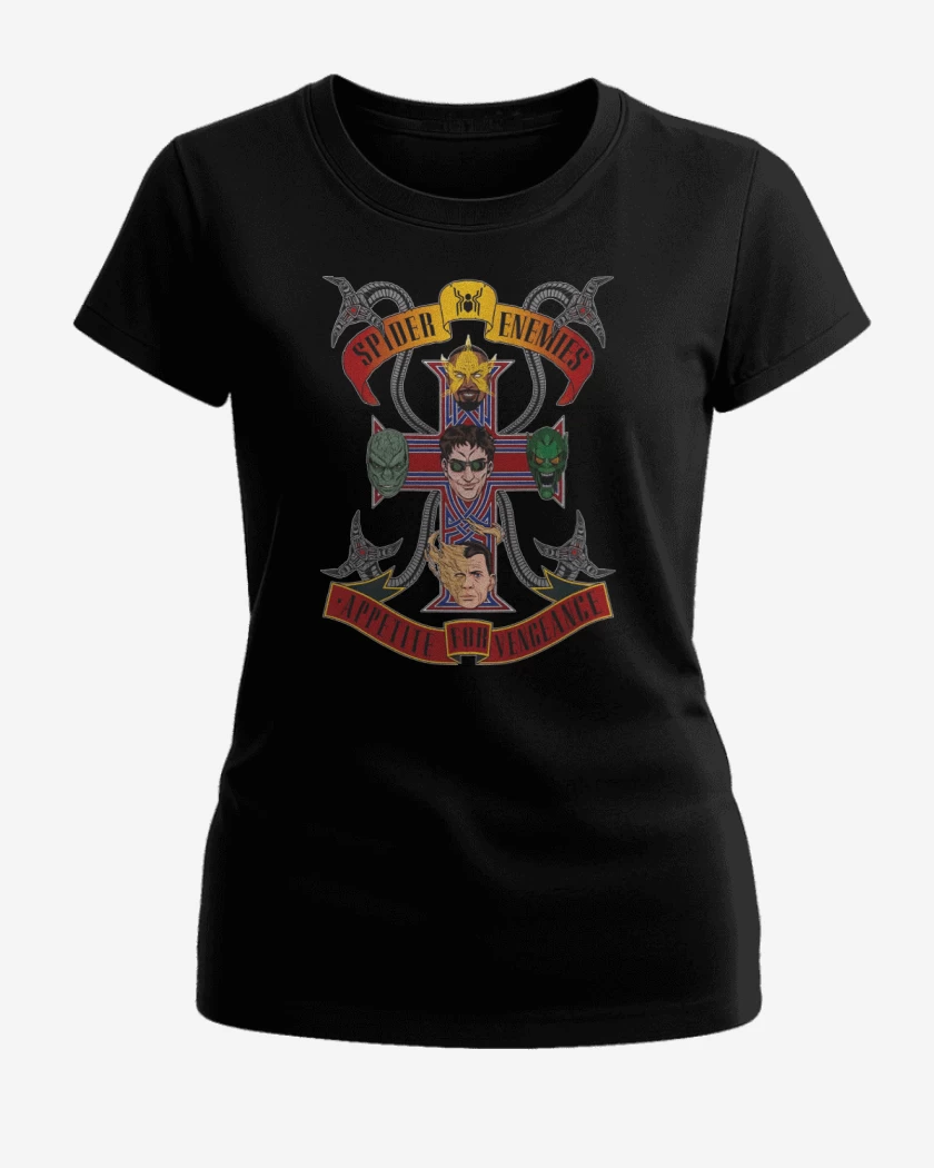 Polera de Mujer Enemigos de las Arañas