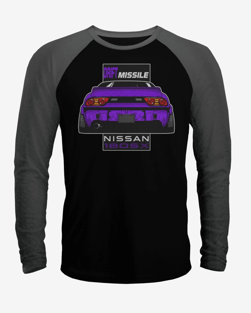 Polera Raglan Nissan 180SX