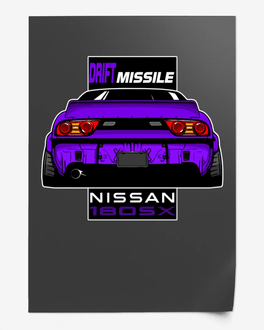 Print Nissan 180SX