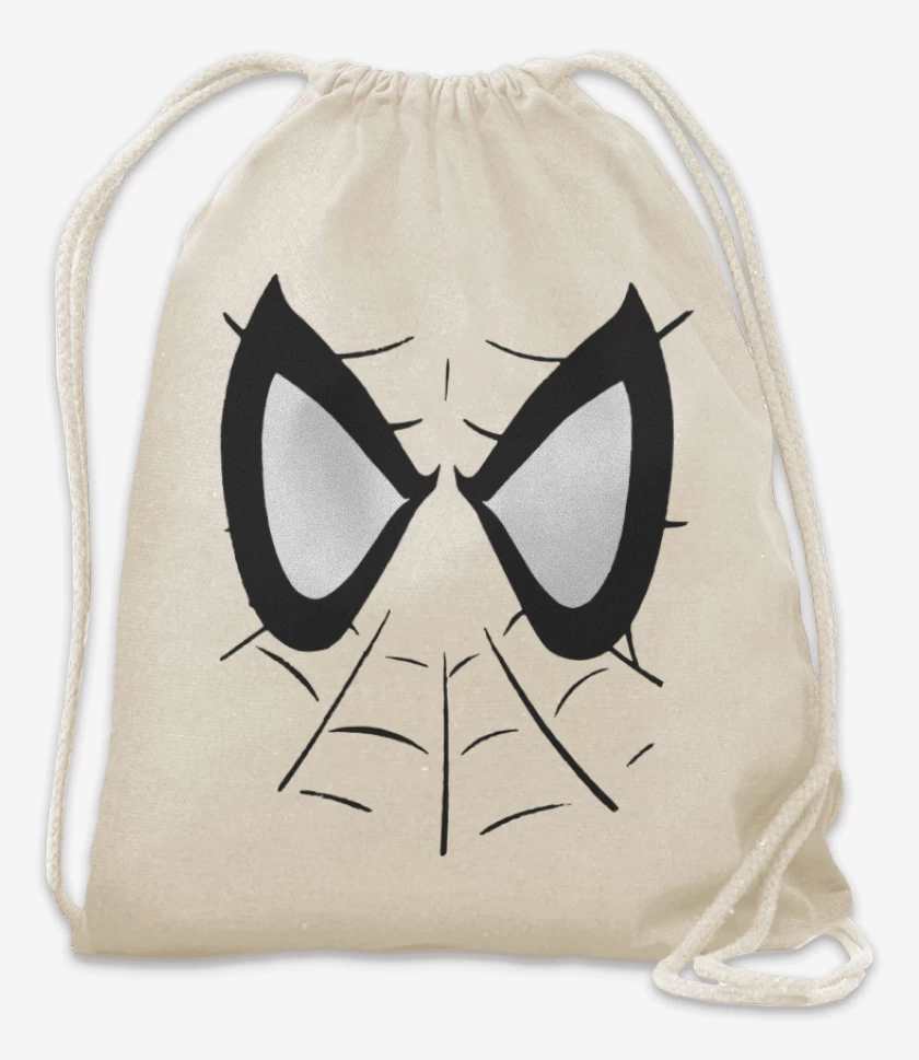 Mochila Blanco de Spidey Face