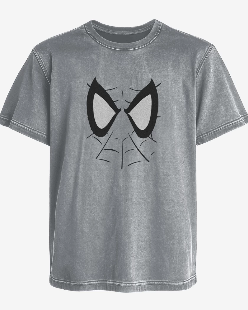 Polera desgastada Spidey Face