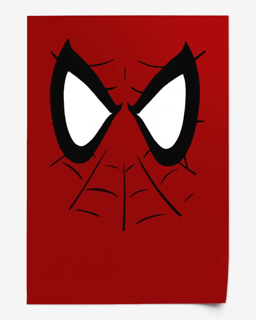 Print Spidey Face