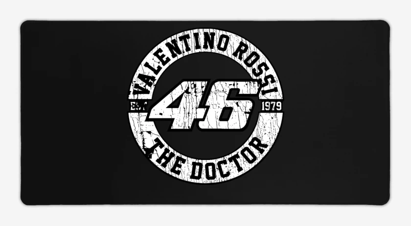 Mouse pad Gamer Negro de Rossi 46