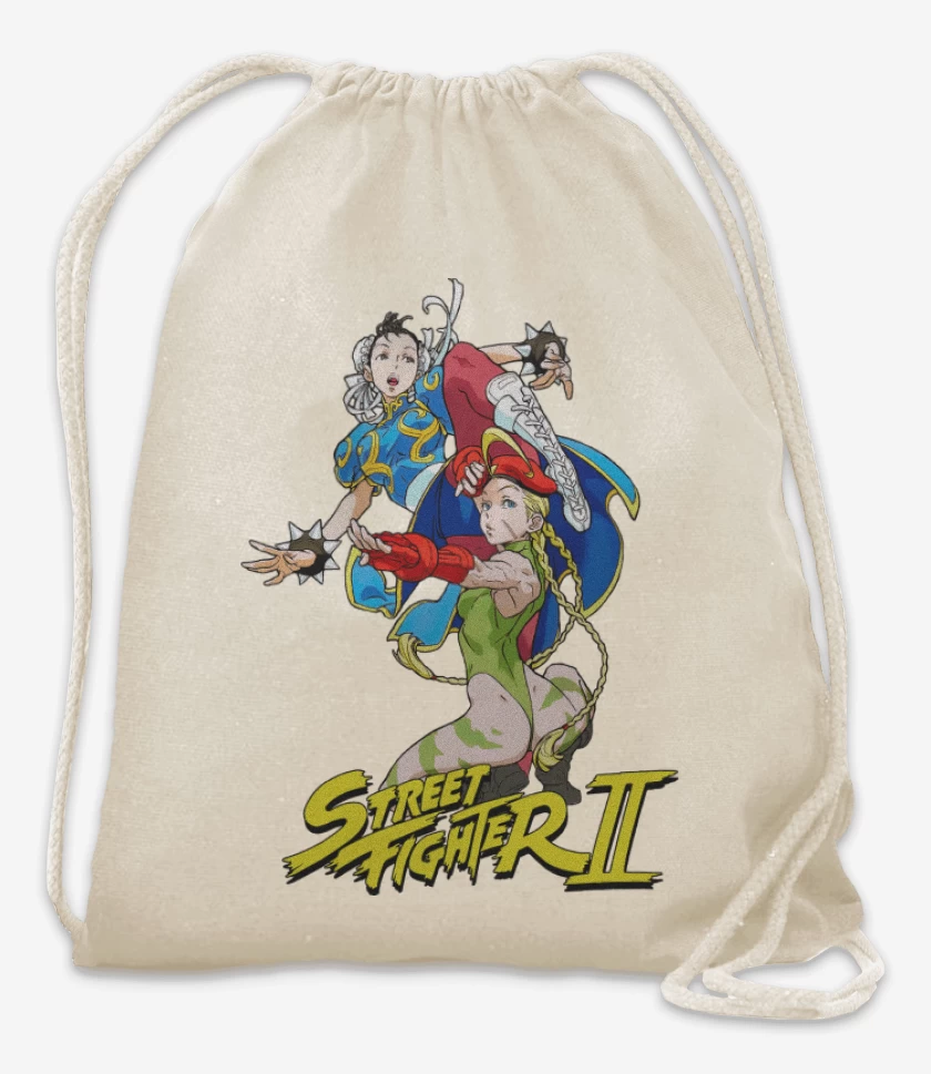 Mochila Blanco de Chun-Li & Cammy