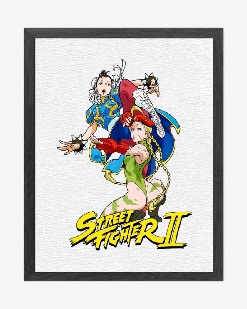 Cuadro decorativo Chun-Li & Cammy
