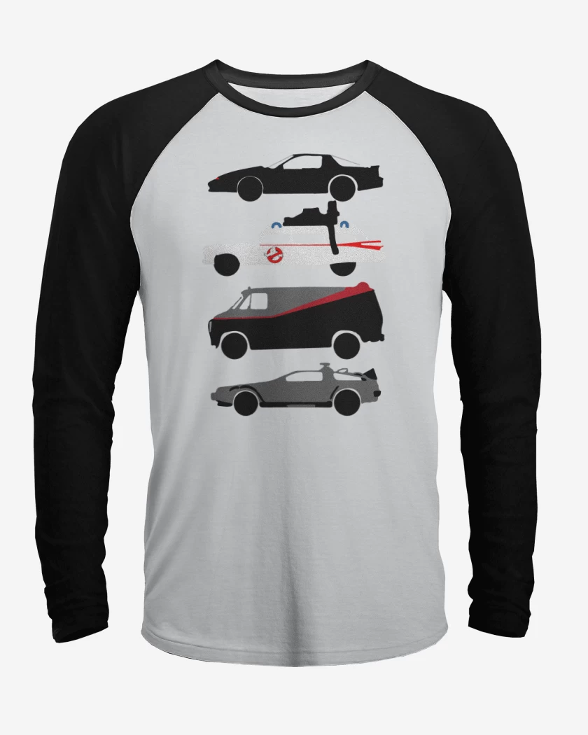 Polera Raglan Autos Clasicos