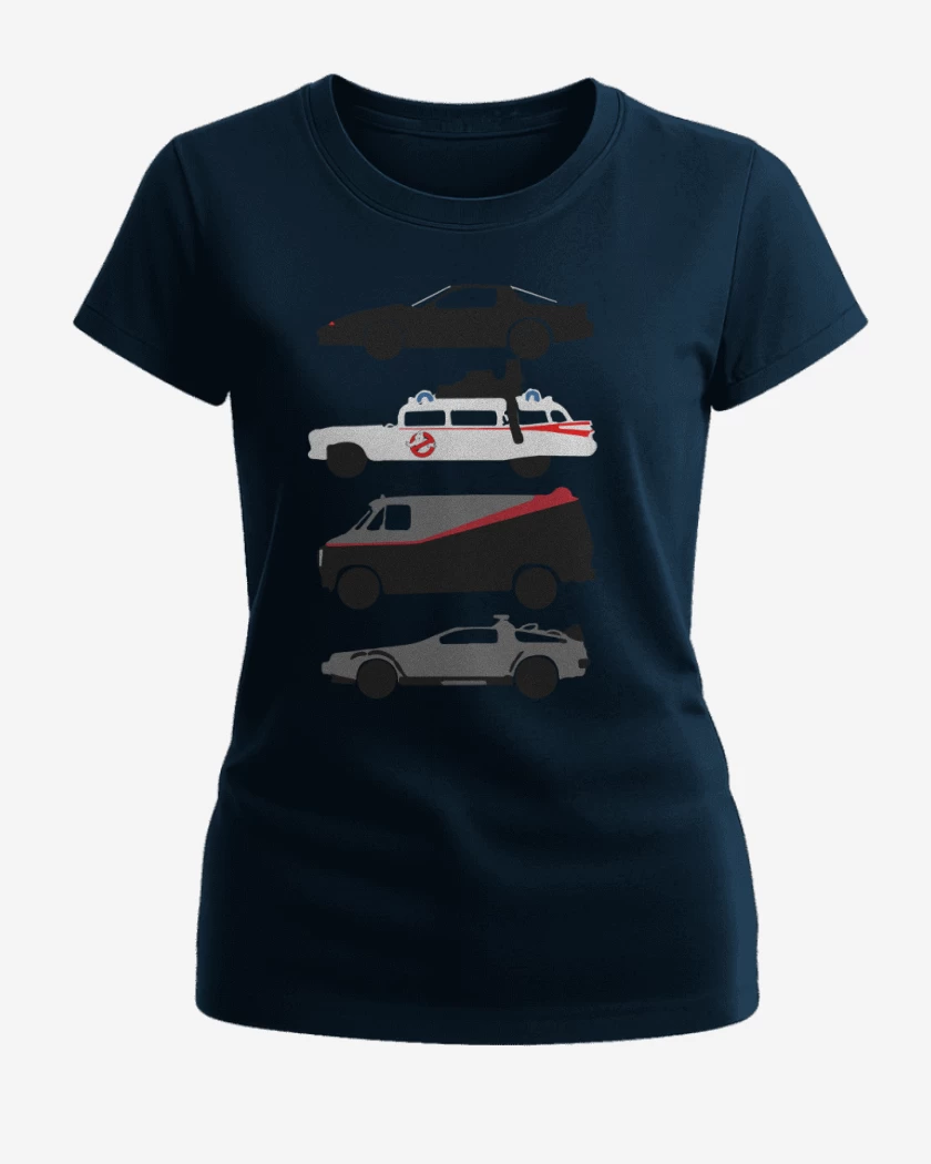 Polera de Mujer Autos Clasicos