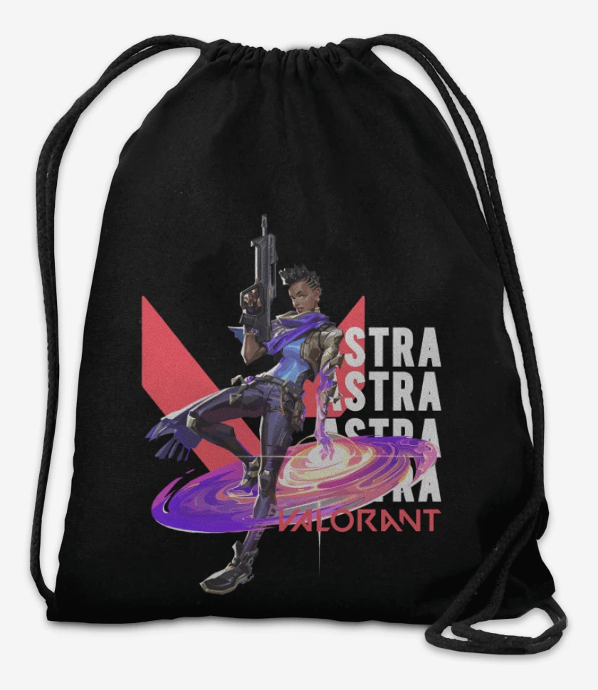 Mochila Negro de Astra Valorant