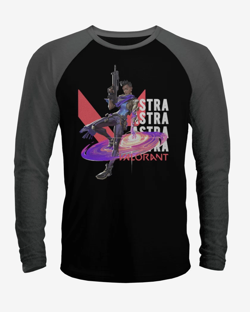 Polera Raglan Astra Valorant