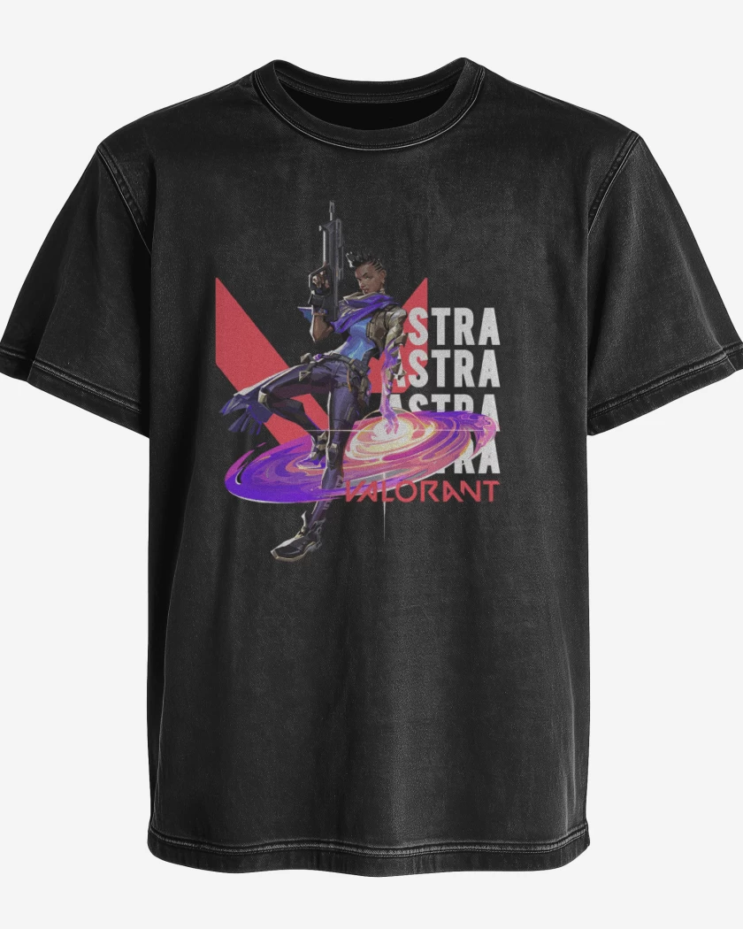 Polera desgastada Astra Valorant