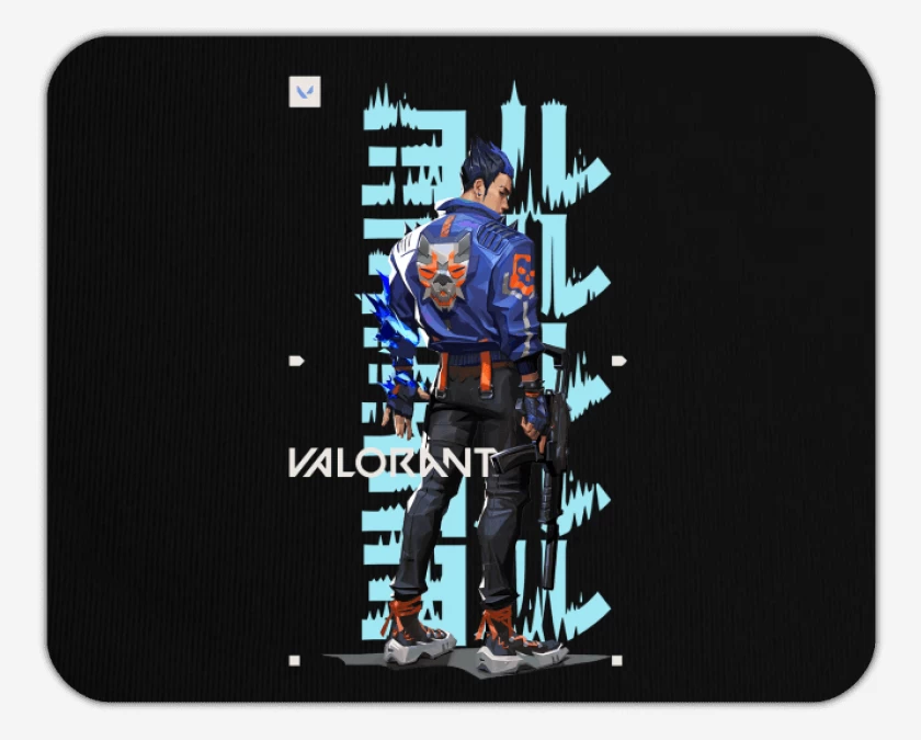 Mousepad Negro de Yoru