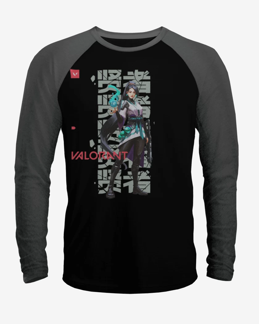 Polera Raglan Sage Valorant