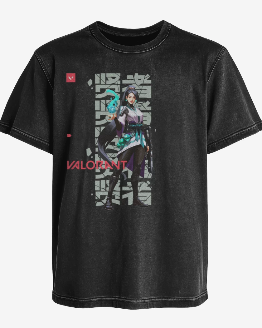 Polera desgastada Sage Valorant