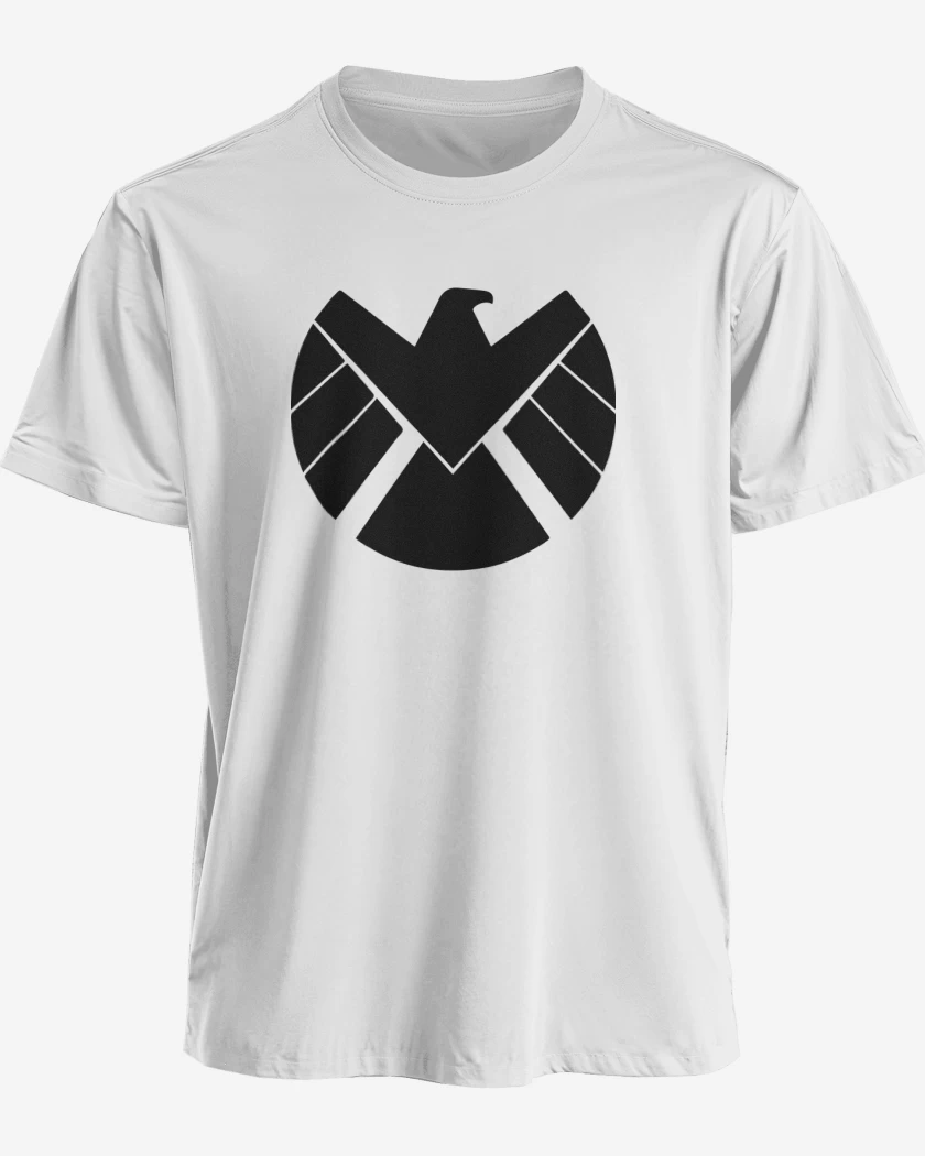Polera premium Blanco de Shield