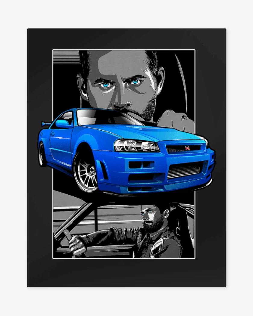 Print metalico Paul R34