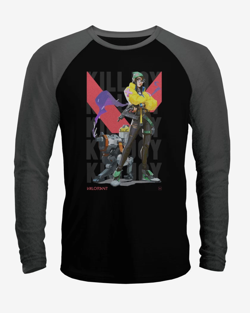 Polera Raglan Killjoy Valorant