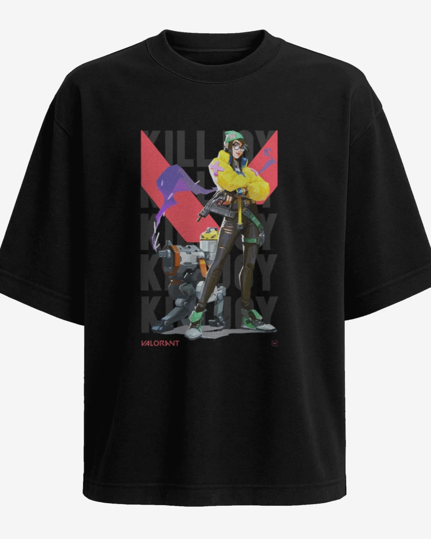 Polera Oversize Killjoy Valorant