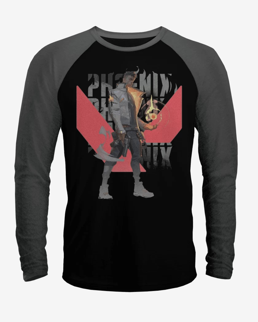 Polera Raglan Phoenix Valorant
