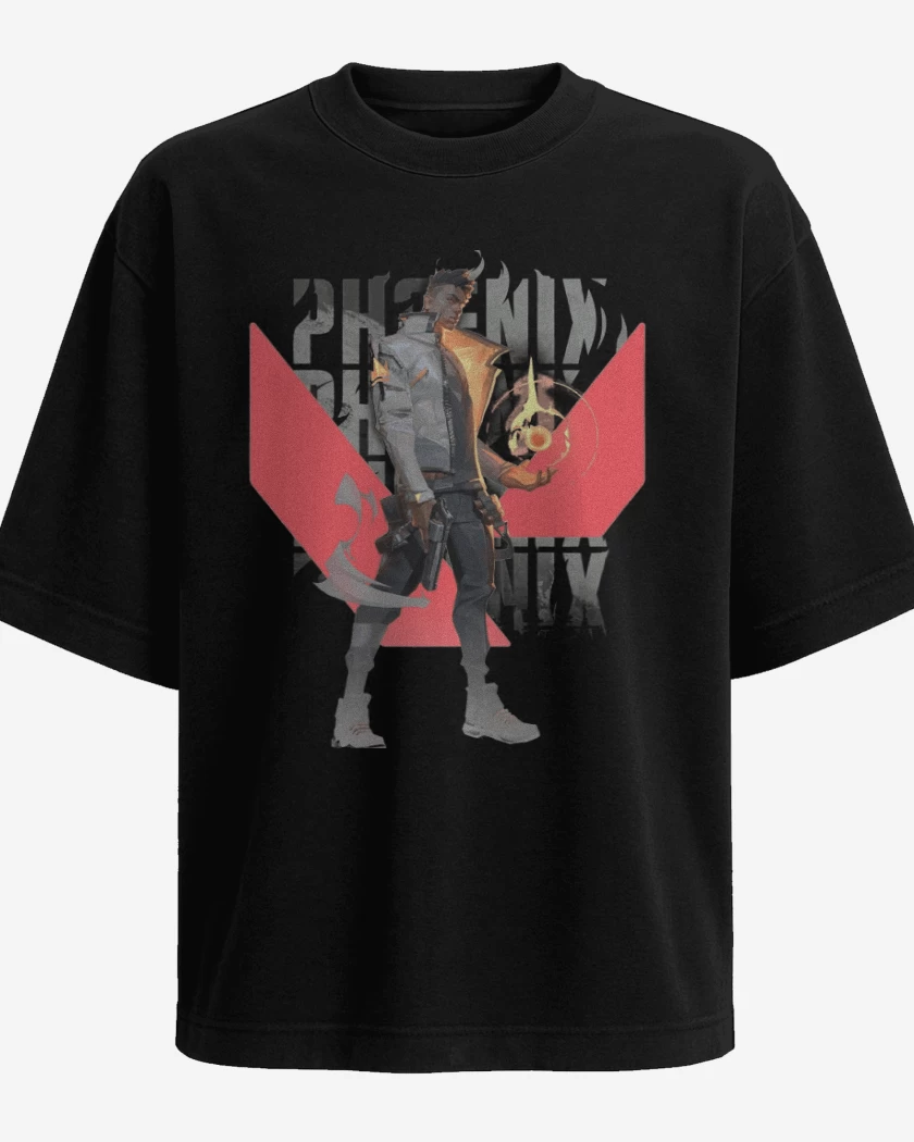 Polera Oversize Phoenix Valorant