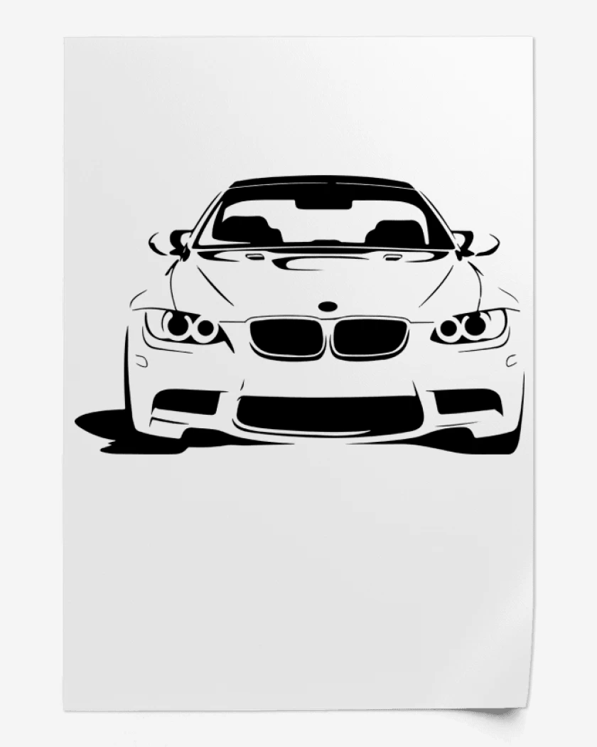 Print BMW E92