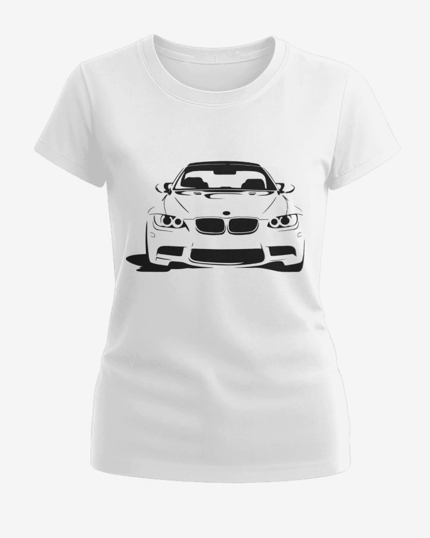 Polera de Mujer Blanco de BMW E92