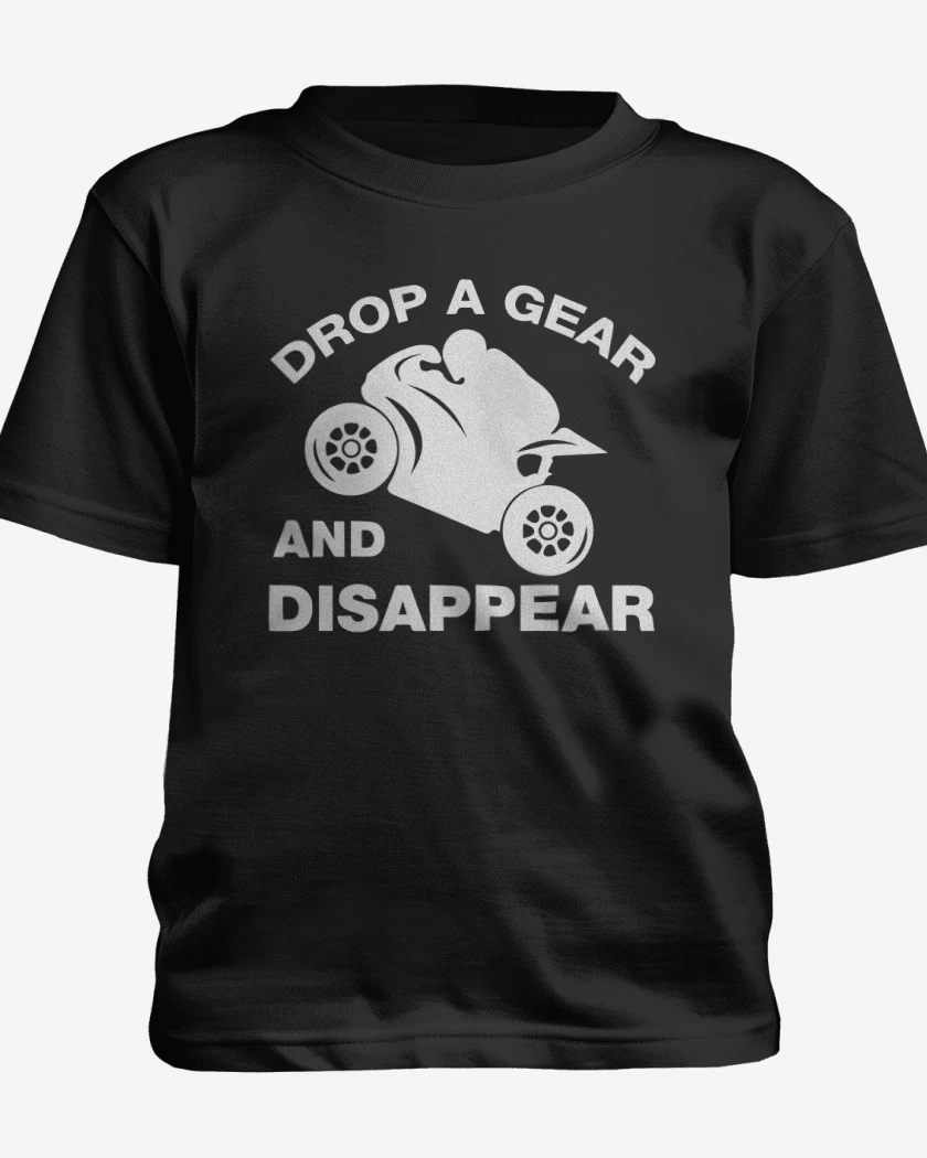 Polera de niño Negro de Drop a gear